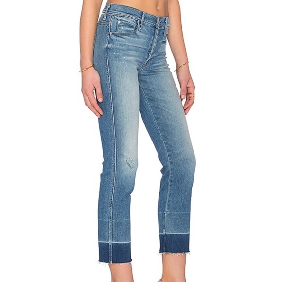 Mother Denim Undone Hem Tootsie jean - Picture 2 of 14